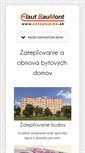 Mobile Screenshot of elautbaumont.sk